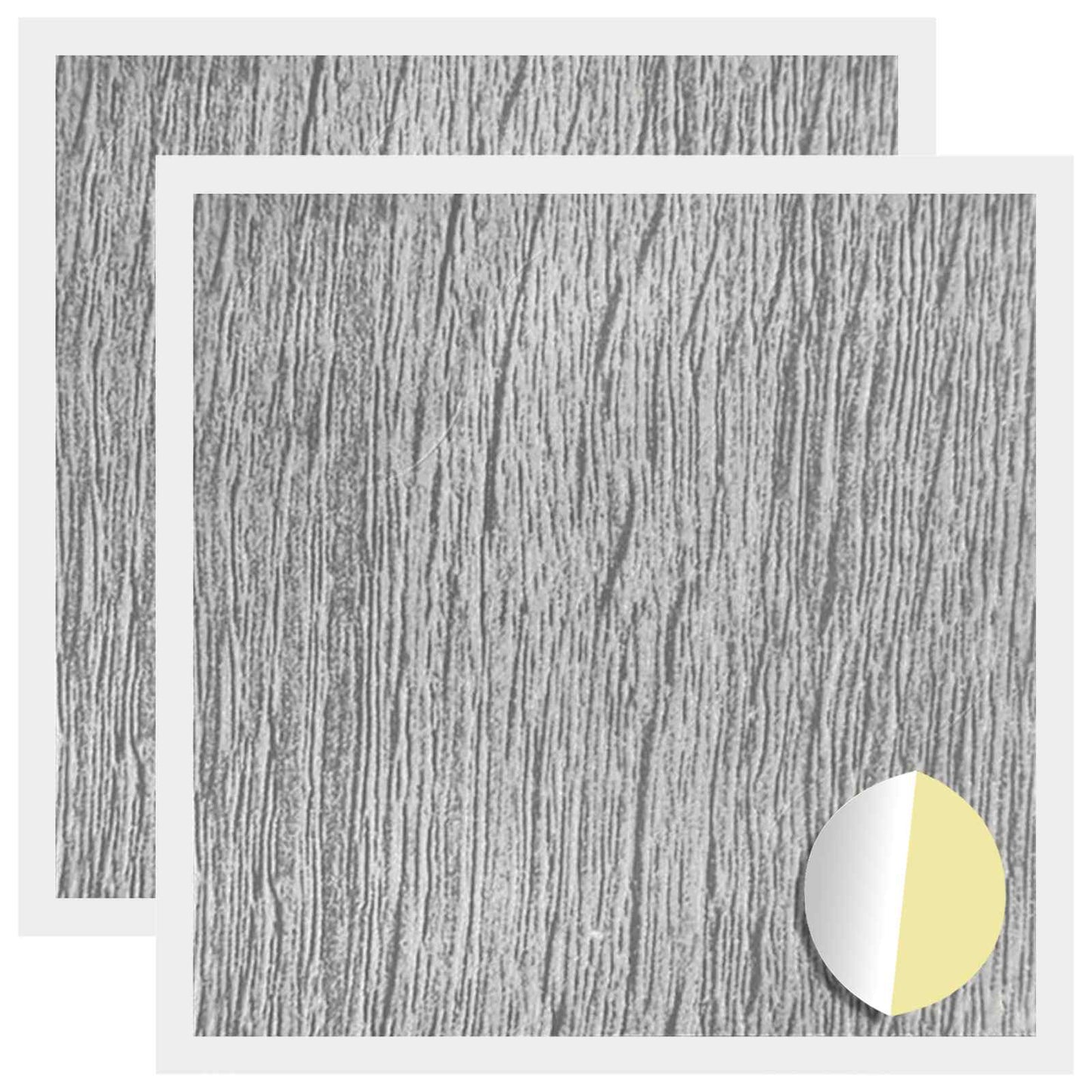 Copertura Vite Adesiva 2 pcs Grigio Sonoma Ø 20 x 0,5 mm