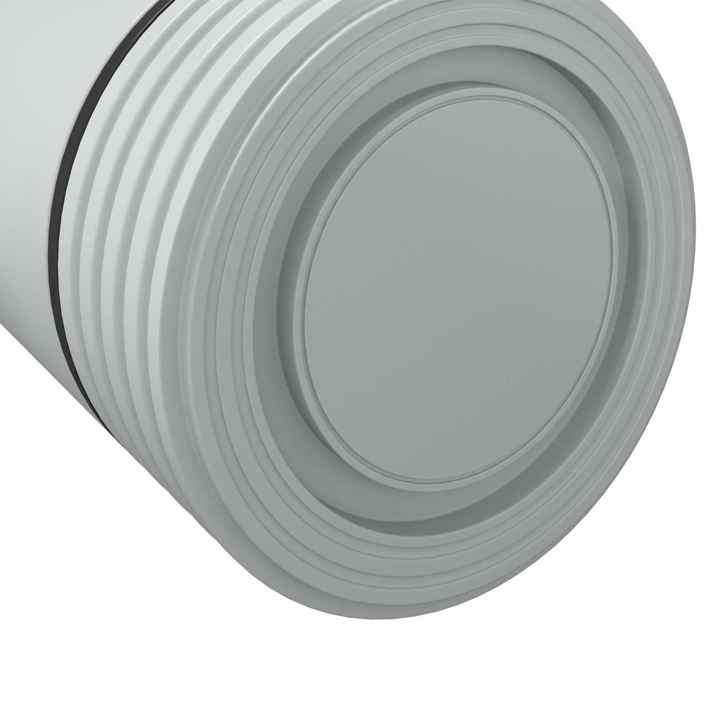 Piedini per mobili Regolabile 2 pcs Bianco 64 x 64 x 100 mm PP | homemem39