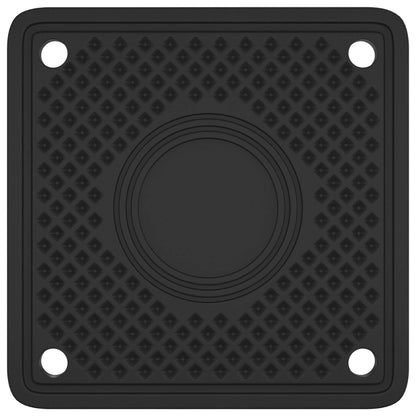 Piedini per mobili Regolabile 2 pcs Bianco 64 x 64 x 100 mm PP
