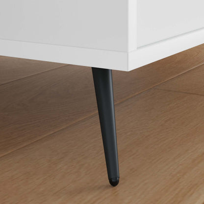 Piedini in Piedi 2 pcs Nero 56 x 56 x 100 mm Ferro