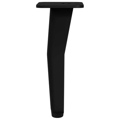 Piedi in piedi 12 pcs Nero 40 x 40 x 100 mm Ferro