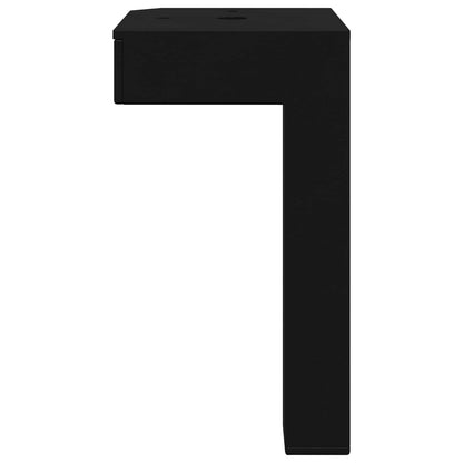 Piedi in piedi 12 pcs Nero 57 x 57 x 100 mm Ferro