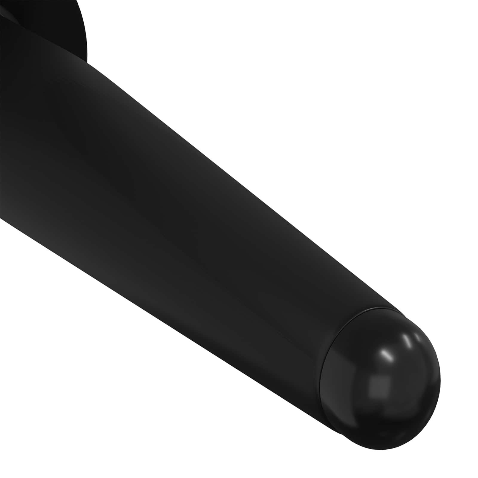 Piedini per mobili 2 pcs Nero Ø 40 x 98 mm Ferro | homemem39