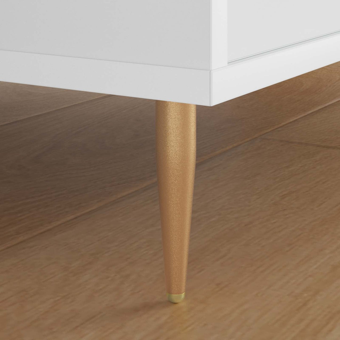 Piedi in piedi 2 pcs Oro 98 x 40 mm Ferro | homemem39