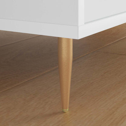 Piedi in piedi 2 pcs Oro 98 x 40 mm Ferro | homemem39