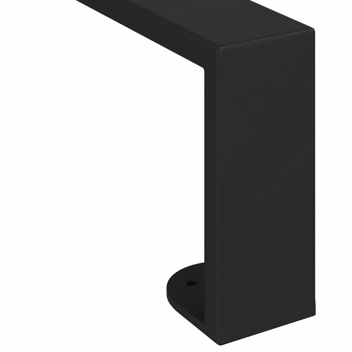 Piedini per mobili 2 pcs Nero 436 x 40,5 x 100 mm Ferro | homemem39