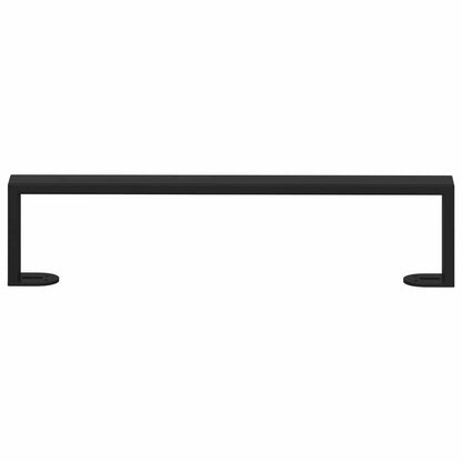 Piedini per mobili 2 pcs Nero 436 x 40,5 x 100 mm Ferro | homemem39