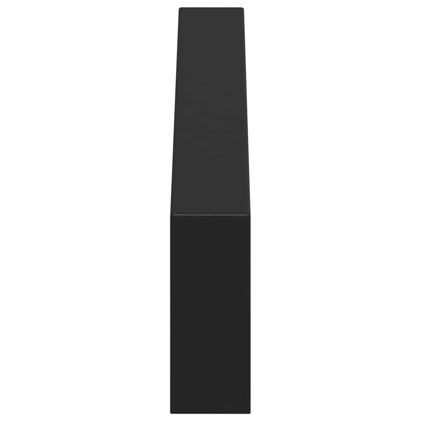Piedini per mobili 2 pcs Nero 436 x 40,5 x 100 mm Ferro | homemem39
