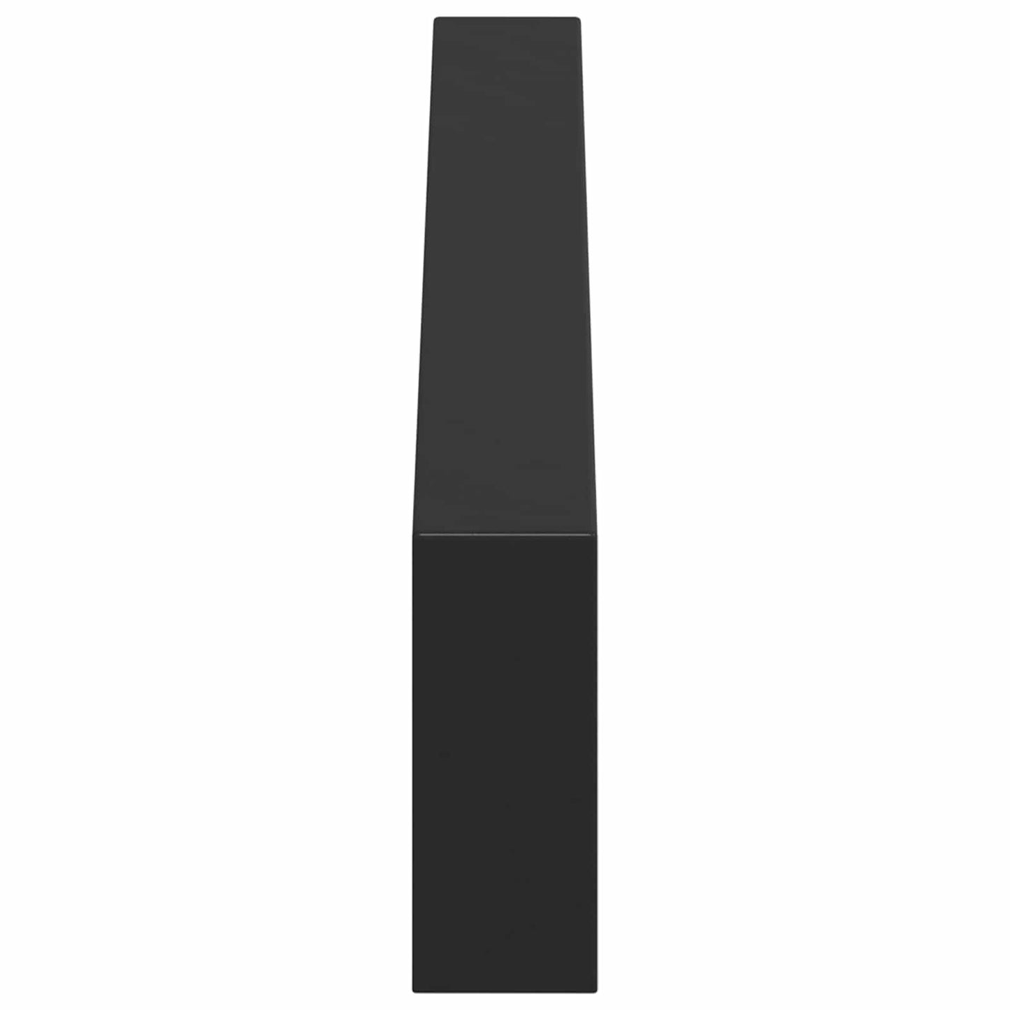 Piedini per mobili 12 pcs Nero 481 x 40,5 x 100 mm Ferro | homemem39