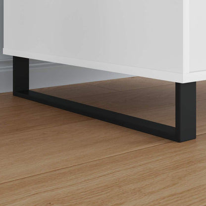 Piedini per mobili 2 pcs Nero 546 x 40,5 x 100 mm Ferro
