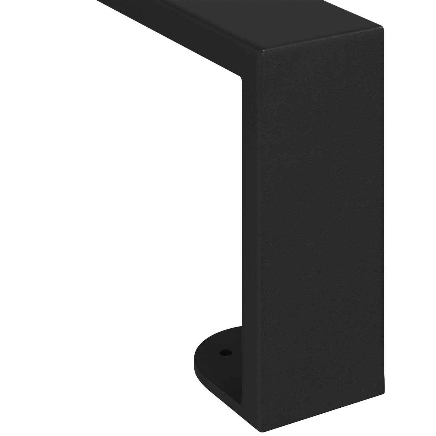 Piedini per mobili 12 pcs Nero 546 x 40,5 x 100 mm Ferro | homemem39