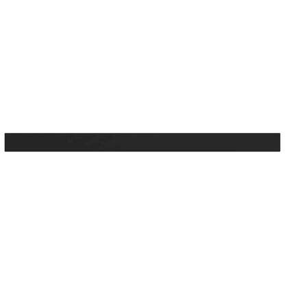 Piedini per mobili 2 pcs Nero 596 x 40,5 x 100 mm Ferro