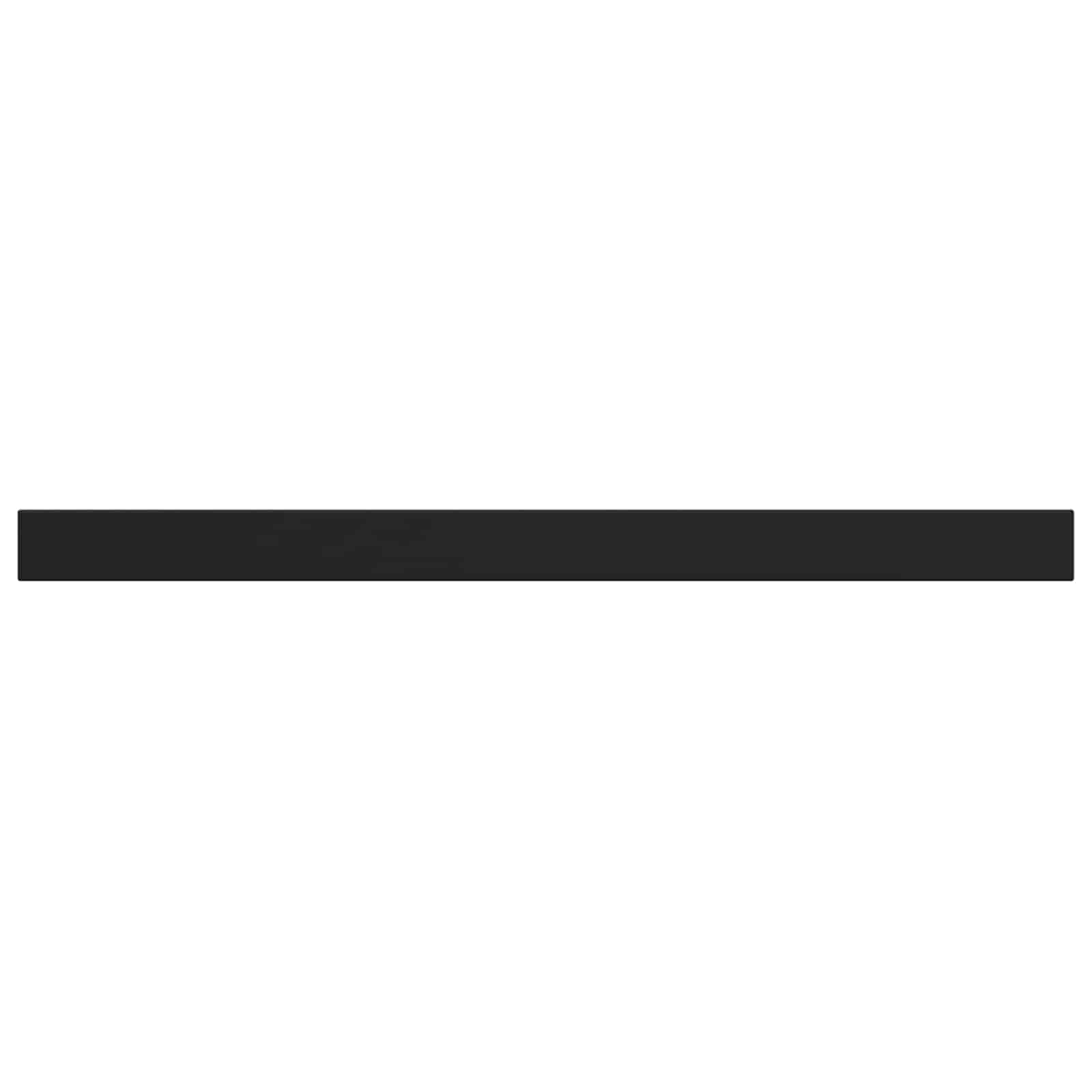 Piedini per mobili 12 pcs Nero 596 x 40,5 x 100 mm Ferro | homemem39