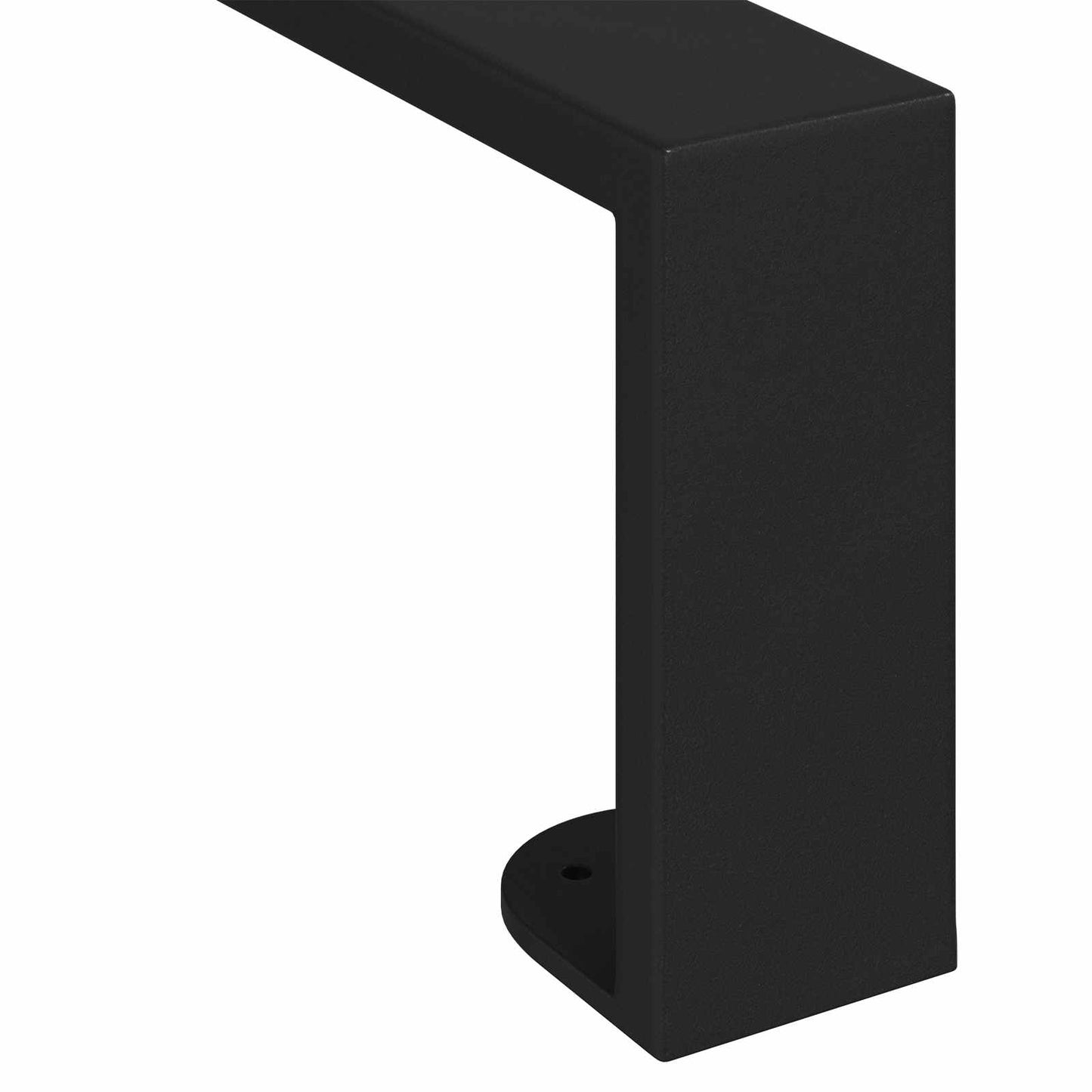 Piedini per mobili 2 pcs Nero 796 x 40,5 x 100 mm Ferro | homemem39