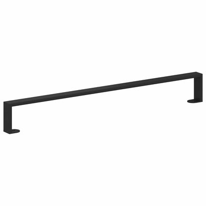 Piedini per mobili 2 pcs Nero 796 x 40,5 x 100 mm Ferro | homemem39