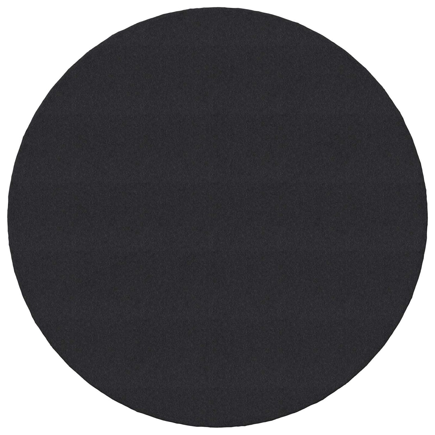 Pannelli per Piedi di Mobili 12 pcs Nero Ø 30 x 2 mm EVA