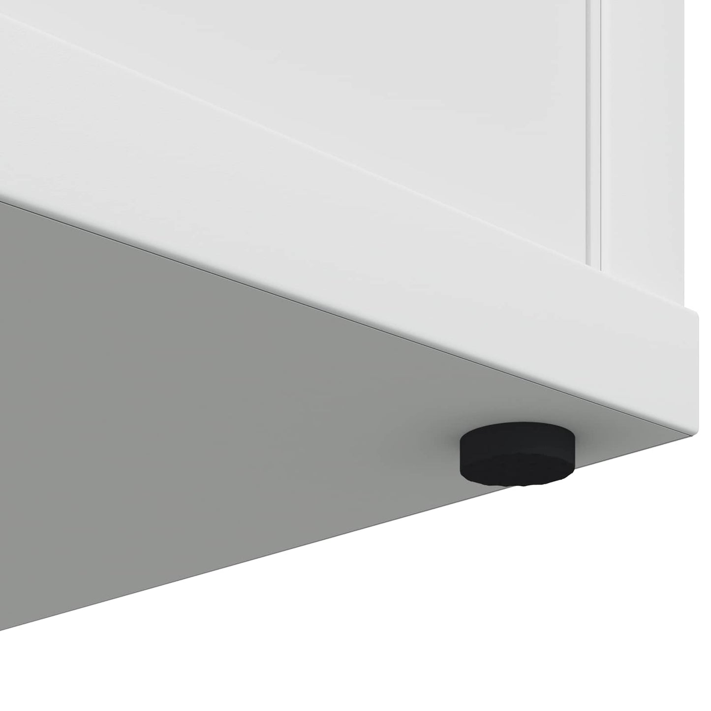 Pannelli per Piedi di Mobili 2 pcs Nero Ø 14 x 4 mm EVA | homemem39