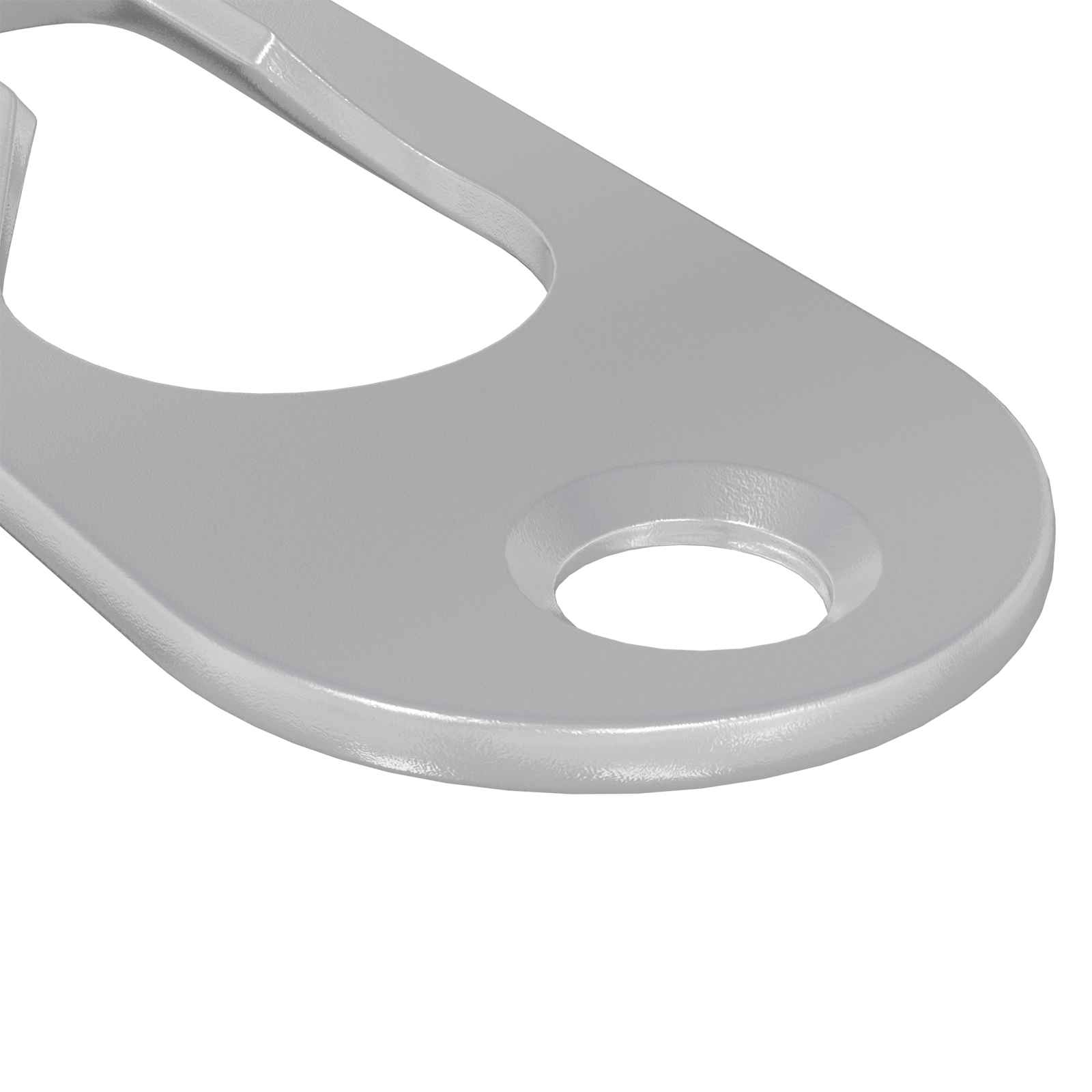 Appendino a forma di chiave 2 pcs Argento 45 x 16 x 3.5 mm | homemem39