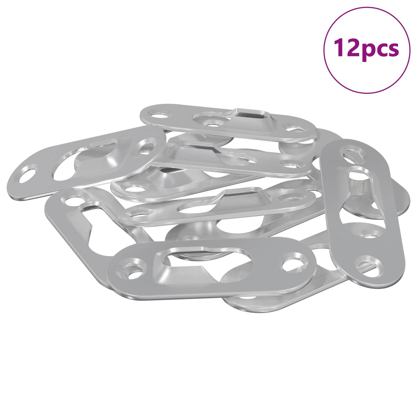Appendino a forma di chiave 12 pcs Argento 45 x 16 x 3.5 mm | homemem39
