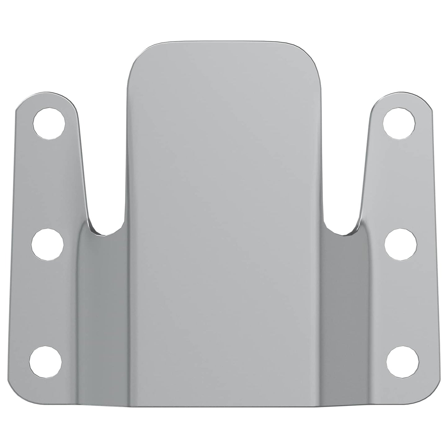 Staffa di Montaggio Flush 2 pcs Argento 75 x 66 x 1,4 mm | homemem39