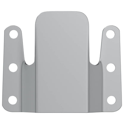 Staffa di Montaggio Flush 419 pcs Argento 75 x 66 x 1,4 mm | homemem39
