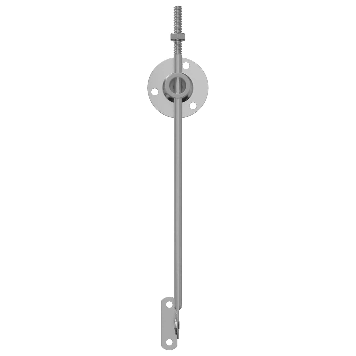 Cerniera a supporto per coperchio 2 pcs Argento Ferro