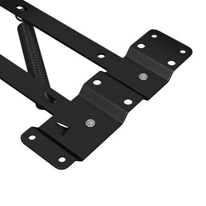 Meccanismo di Sollevamento per Letto 2 pcs Nero Ferro | homemem39