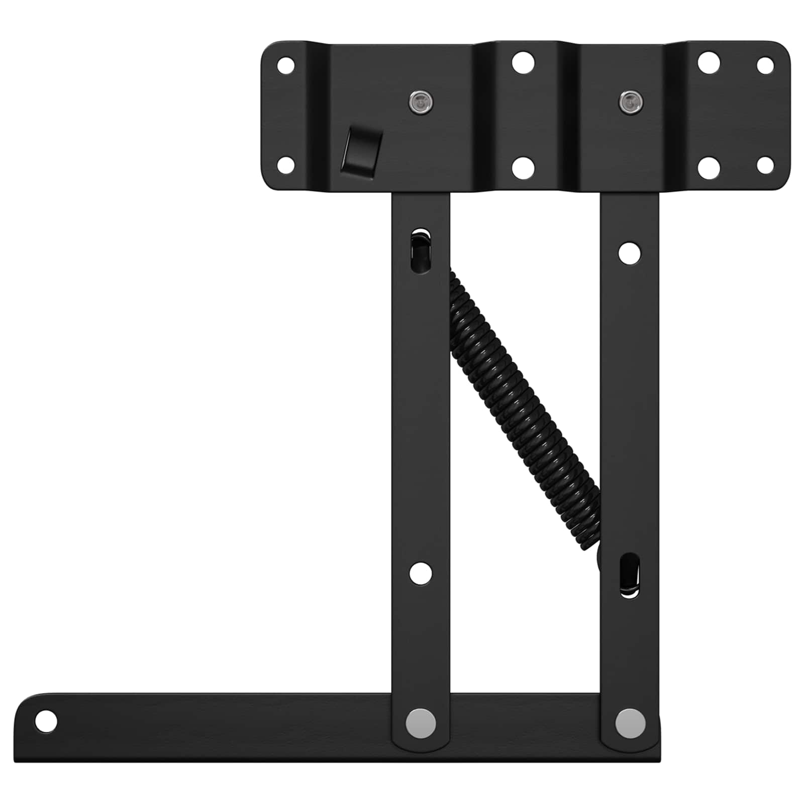 Meccanismo di Sollevamento per Letto 2 pcs Nero Ferro | homemem39