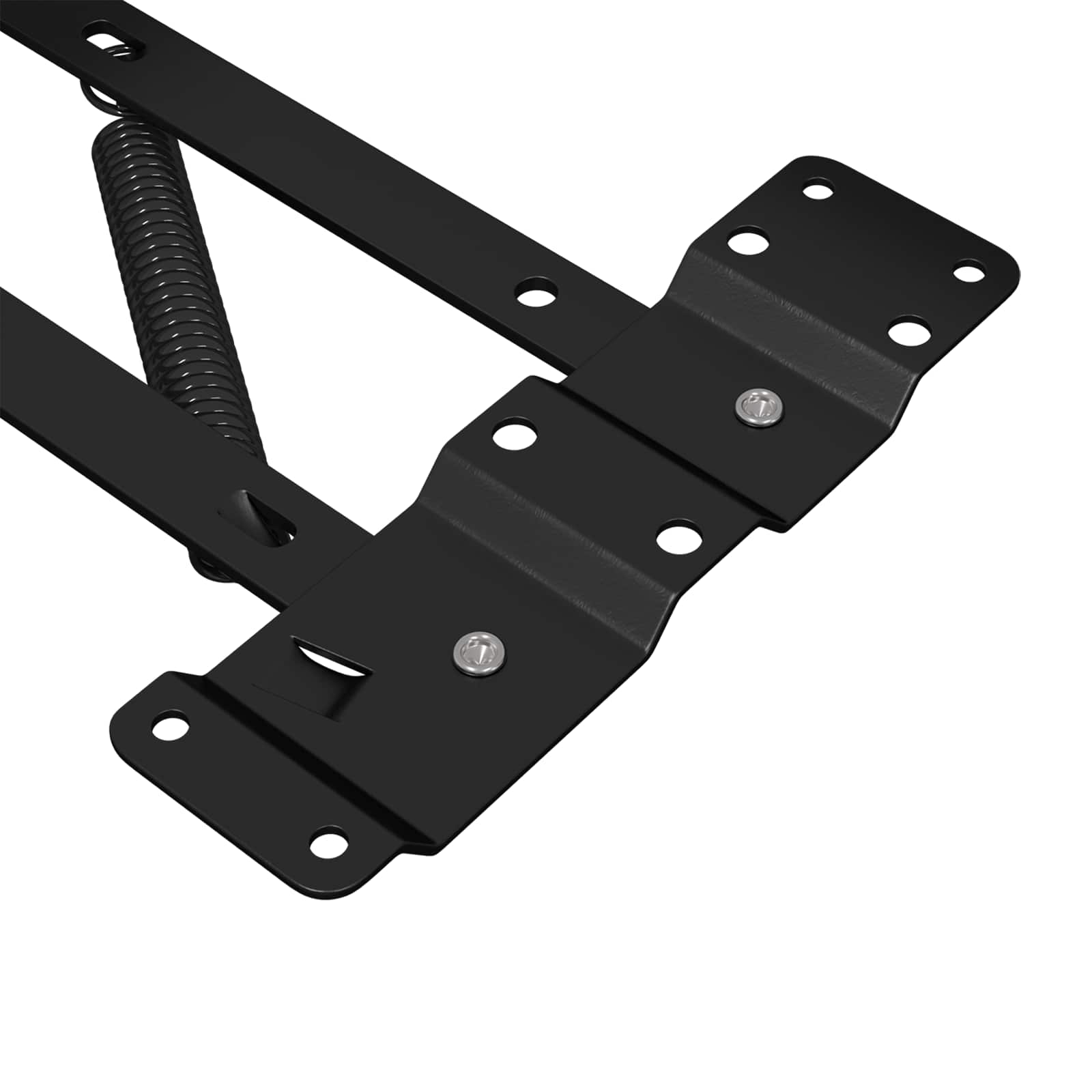 Meccanismo di Sollevamento per Letto 12 pcs Nero Ferro | homemem39