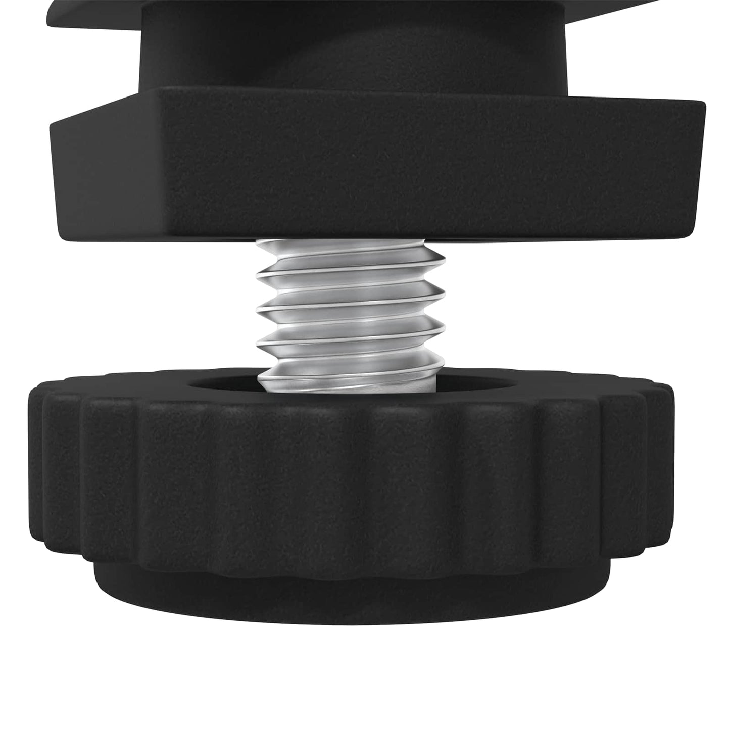 Livellatori per Mobili Regolabile 2 pcs Nero M6 PP | homemem39