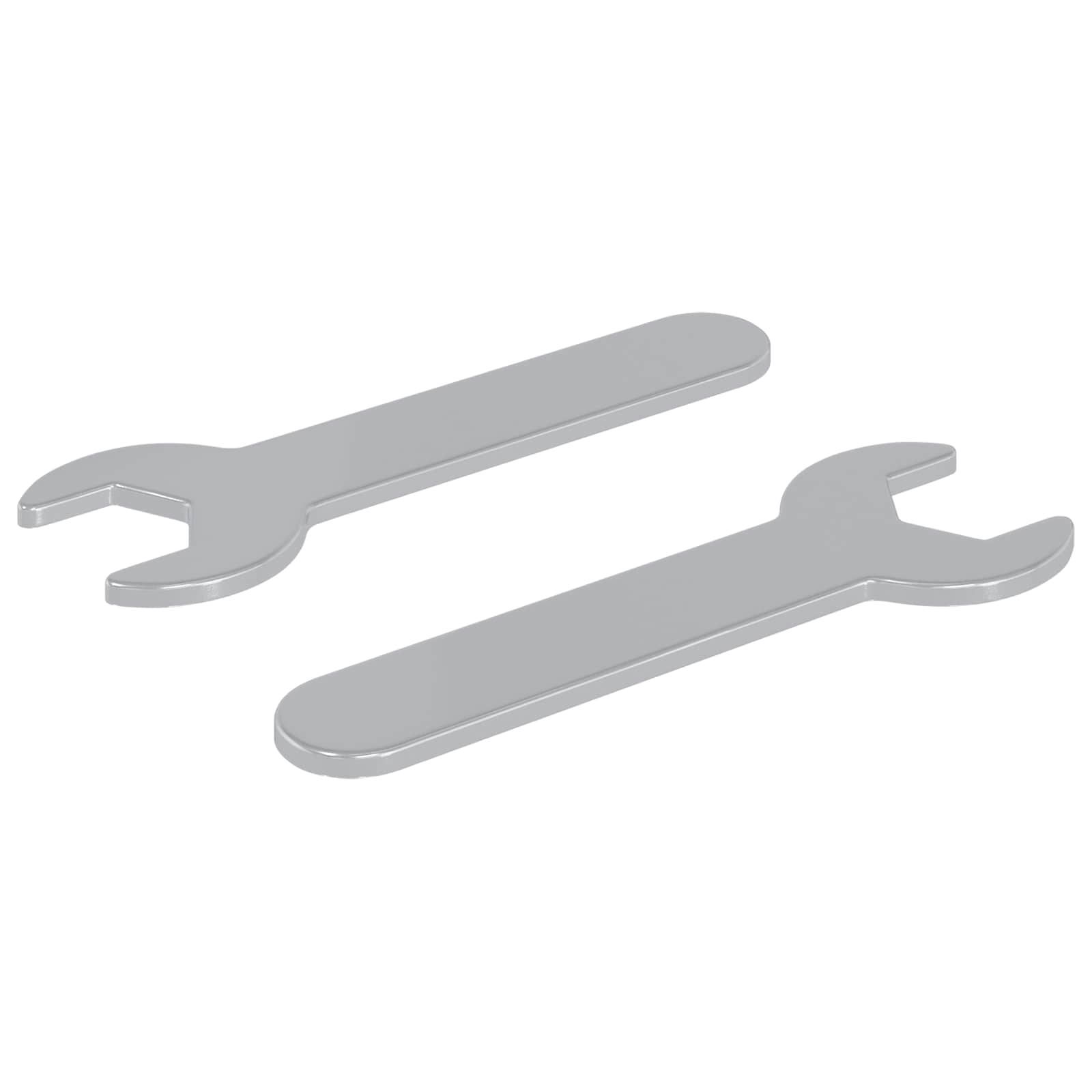 Chiave inglese 2 pcs Argento 13 mm Ferro | homemem39