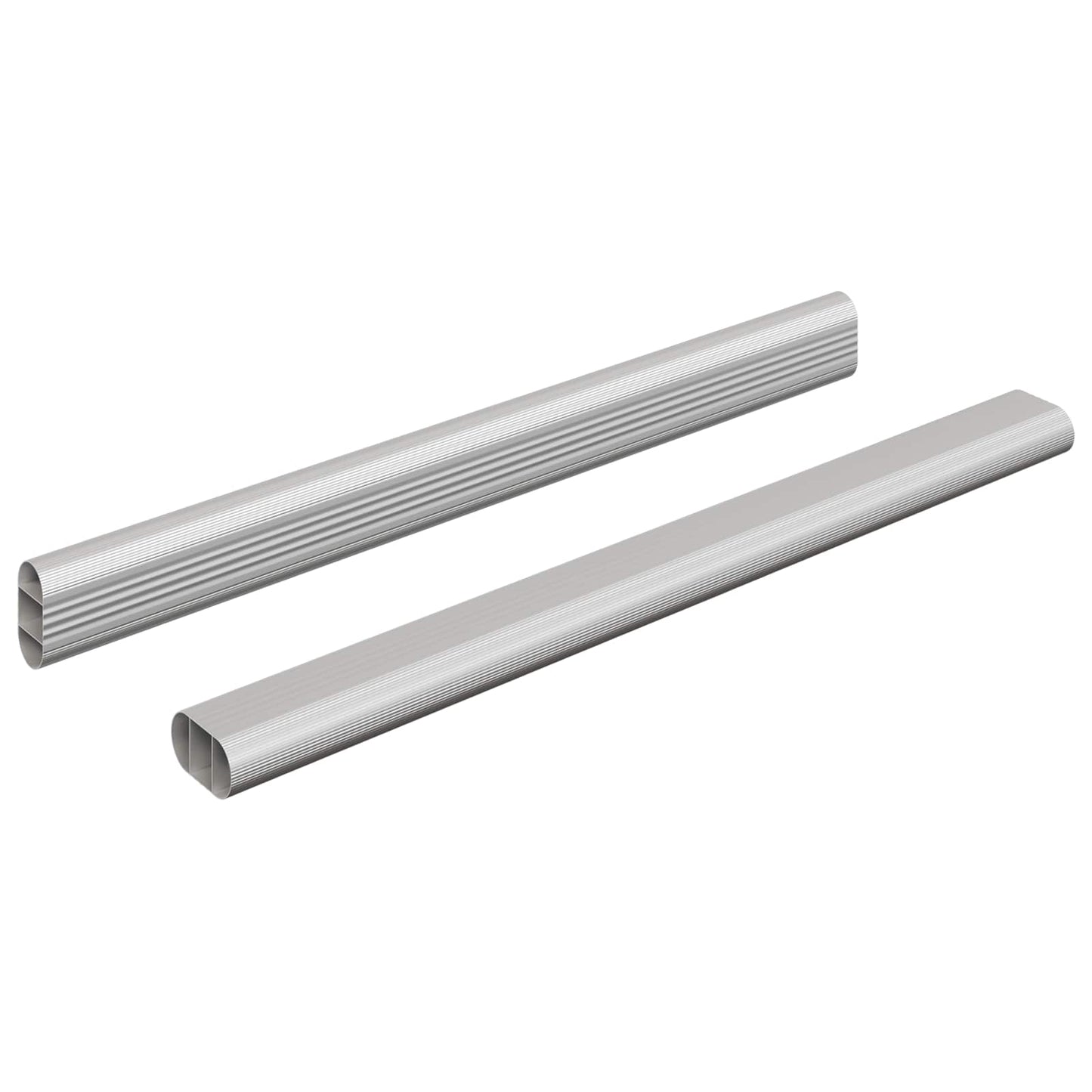 Asta per armadio 2 pcs Argento 316 x 15 x 29 mm | homemem39
