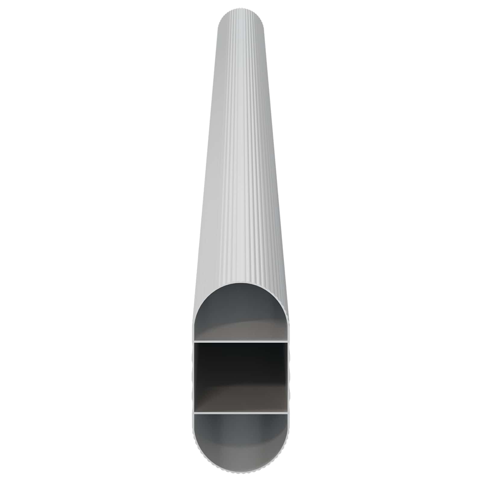 Asta per armadio 2 pcs Argento 316 x 15 x 29 mm | homemem39