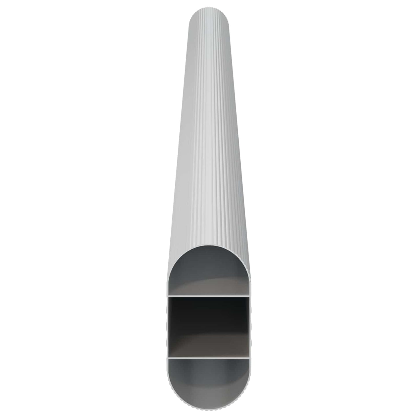 Asta per armadio 12 pcs Argento 316 x 15 x 29 mm | homemem39