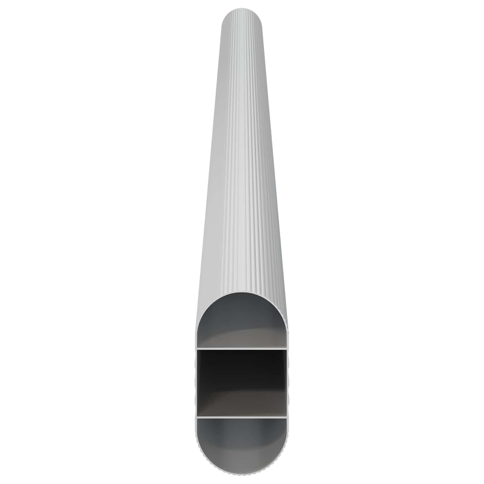 Asta per armadio 12 pcs Argento 372 x 15 x 29 mm | homemem39
