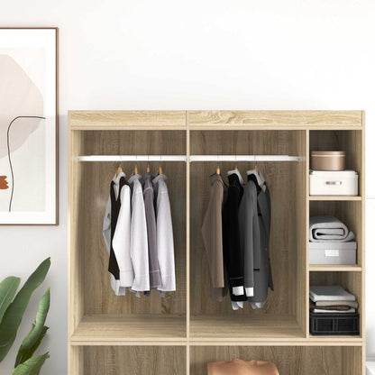 Asta per armadio 12 pcs Argento 764 x 15 x 29 mm