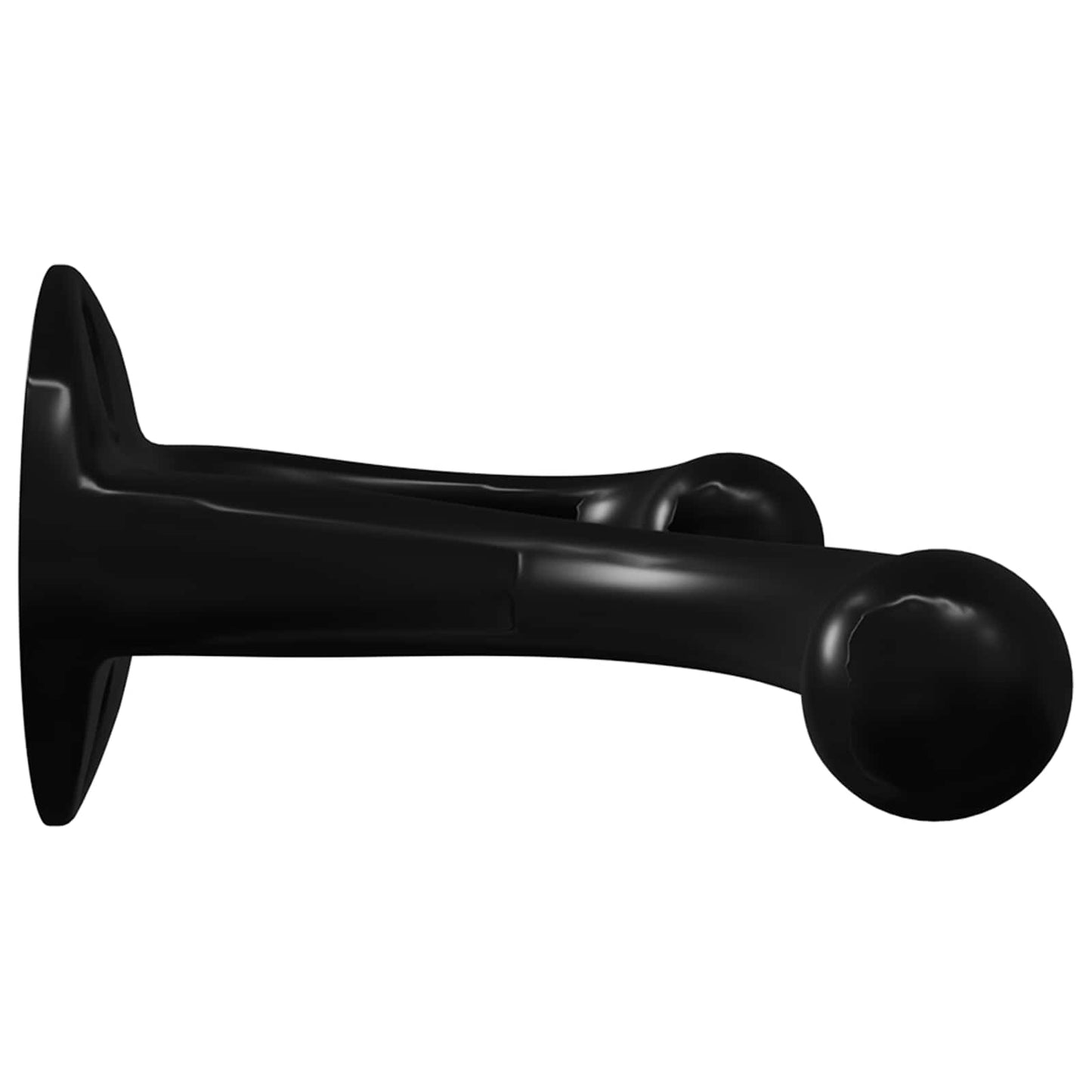 Gancio per vestiti 12 pcs Nero 102 x 29 x 47mm Lega di Zinco