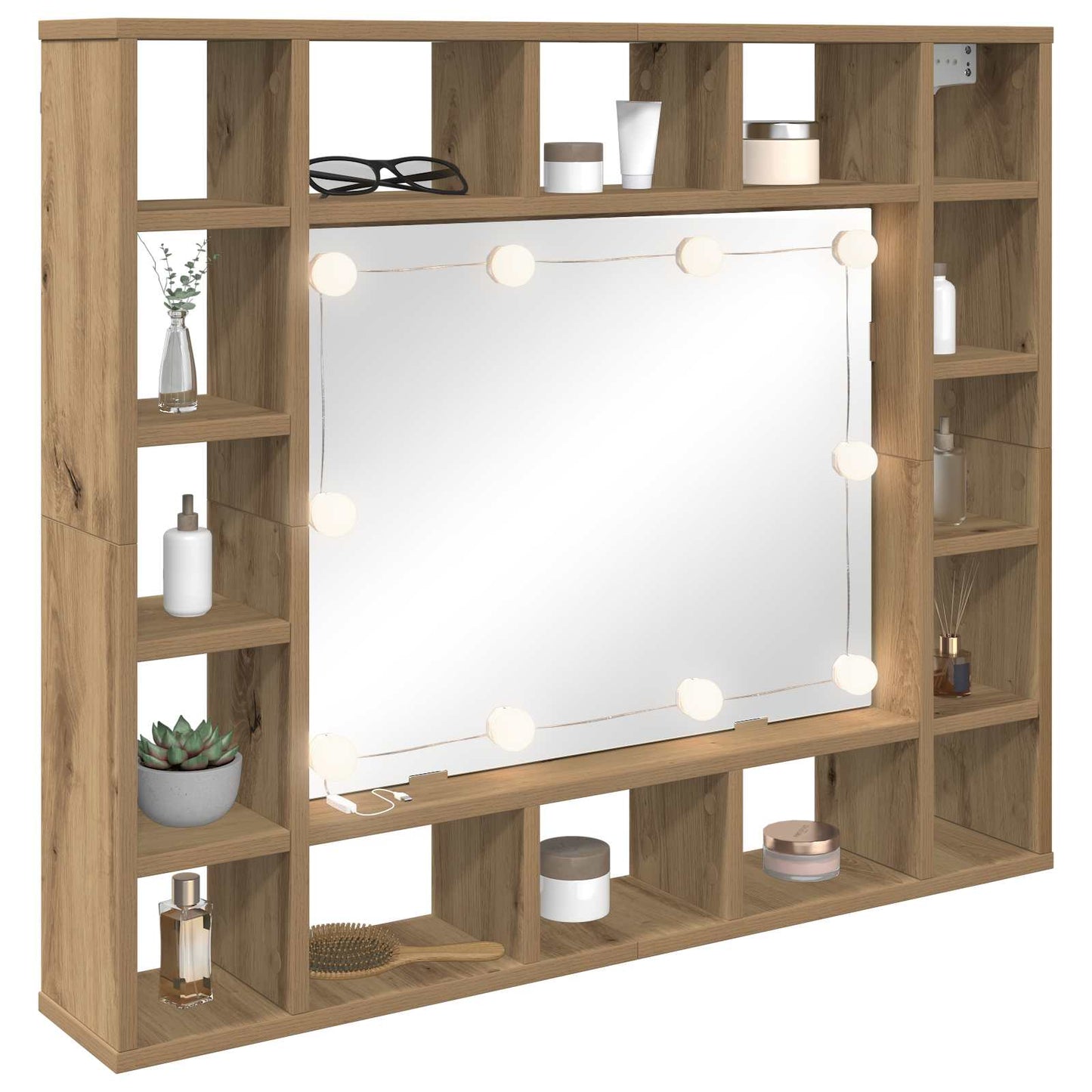 Luci per Specchio Bianco 4,5 x 4,5 x 4,7 cm Plastica | homemem39