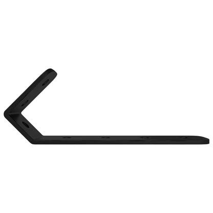 Ganci 2 pcs Nero M5 x 110 mm Ferro