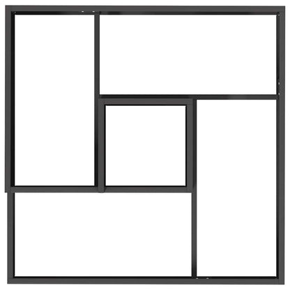 Vaso da giardino Nero 60 x 60 x 50 cm Acciaio