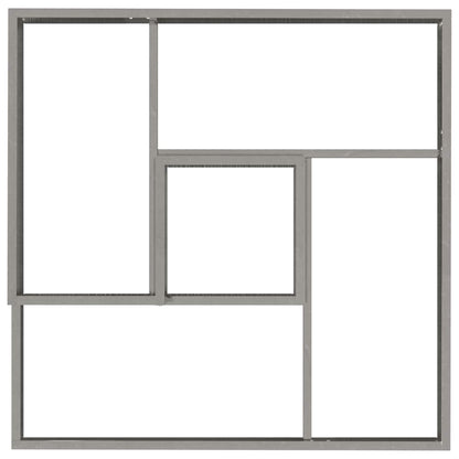 Vaso da giardino Argento 60 x 60 x 50 cm Acciaio zincato