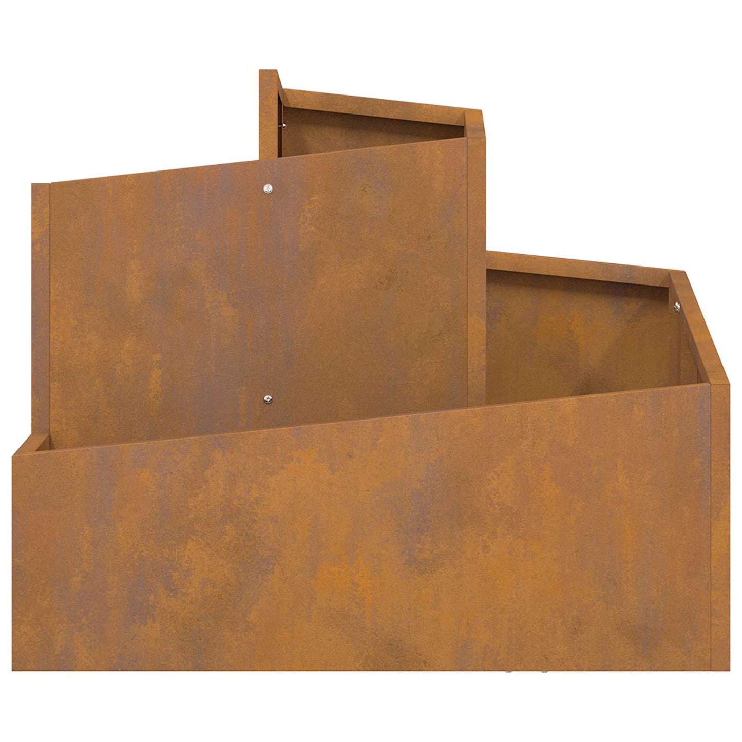 Vaso da giardino Marrone 60 x 60 x 50 cm