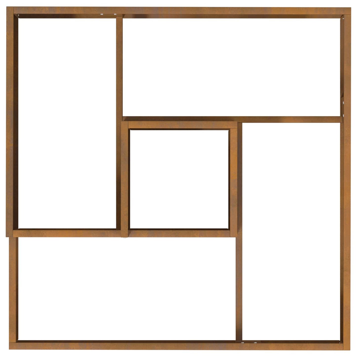 Vaso da giardino Marrone 60 x 60 x 50 cm