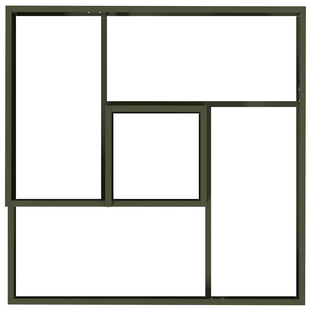 Vaso da giardino Oliver verde 80 x 80 x 50 cm