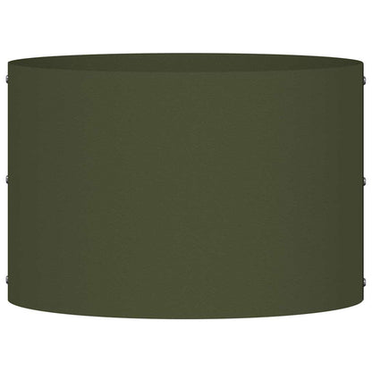 Vasi da giardino 5 pcs Oliver verde 30 x 30 x 20 cm Acciaio
