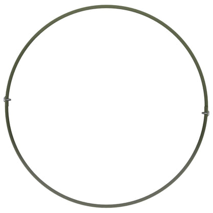 Vasi da giardino 5 pcs Oliver verde 30 x 30 x 20 cm Acciaio