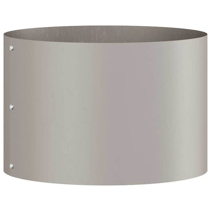 Vasi da giardino 5 pcs Marrone 30 x 30 x 20 cm Acciaio corten