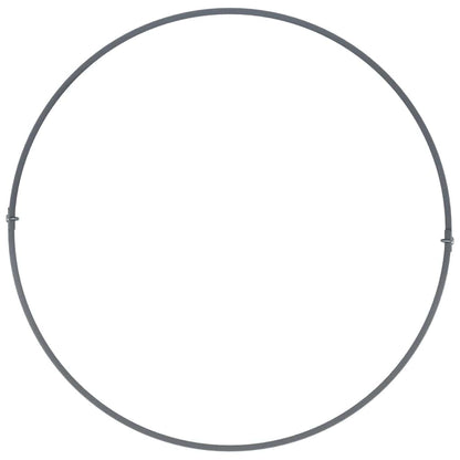 Vasi da giardino 5 pcs Antracite 40 x 40 x 20 cm Acciaio