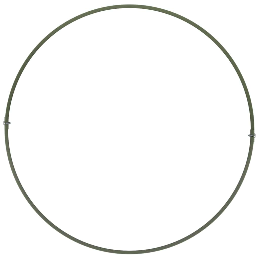 Vasi da giardino 5 pcs Oliver verde 40 x 40 x 20 cm Acciaio