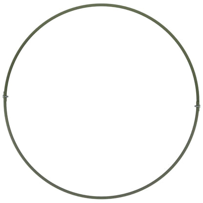 Vasi da giardino 5 pcs Oliver verde 40 x 40 x 20 cm Acciaio